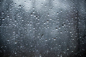 rain drops on the window