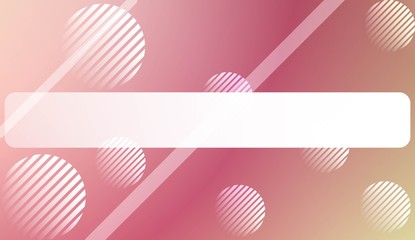 Smooth Abstract Colorful Gradient Background with Line, Circle. For Website Pattern, Banner Or Poster. Vector Illustration.