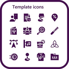 template icon set