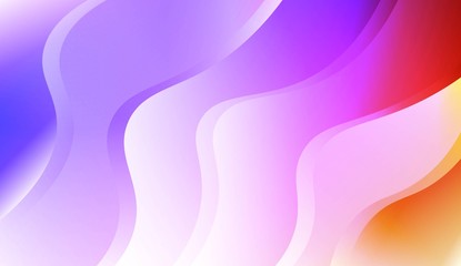 Futuristic Color Design Geometric Wave Shape. For Template Cell Phone Backgrounds. Vector Illustration with Color Gradient.