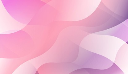 Curve Line Layer Background. For Flyer, Brochure, Booklet And Websites Design Vector Illustration with Color Gradient.