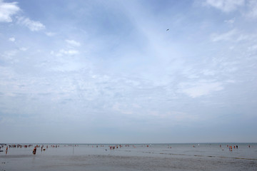 Beach at Ost Friesland Wangerland Germany