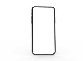 smartphone digital isolated 3d background