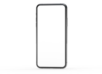 smartphone digital isolated 3d background