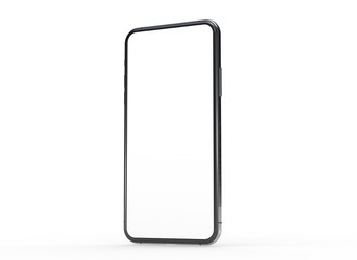 smartphone digital isolated 3d background