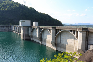 浦山ダム（埼玉県秩父市）,urayama dam,chichibu city,saitama,japan