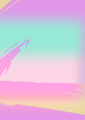 Abstraction in pastel shades