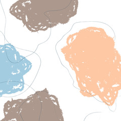 Artistic universal background. Hand Drawn textures. Trendy Graphic Design for banner, poster, card, cover, invitation, placard, brochure or header.