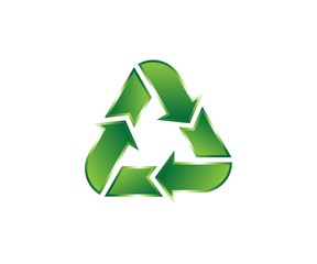 Obraz premium Recycle symbol for eco environments vector&nbsp;image.
