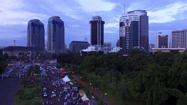 Jakarta in the morning
