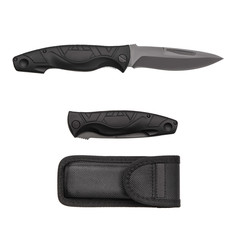 Penknife isolate on white background.