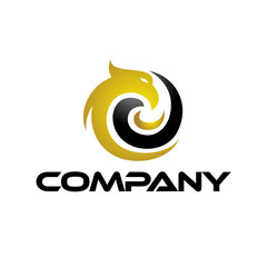 Eagle Wave Circle Logo