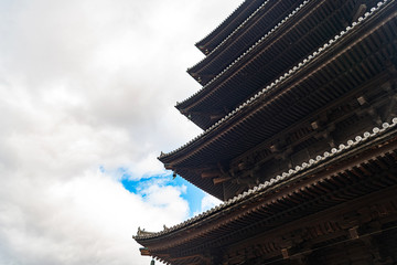Fototapeta na wymiar 古都京都 東寺 五重の塔