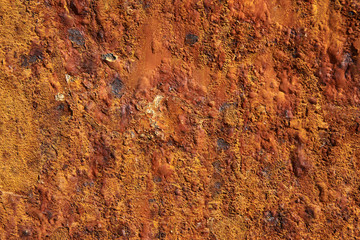 Rusty iron metal surface texture background