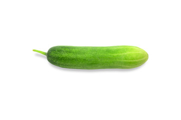 cucumber isolated on white background