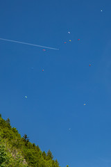 Paraglider am Büssingpass
