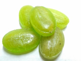 A picture of pulse candy's on a white background