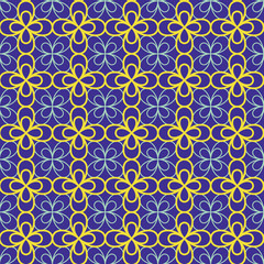 Floral Geometric Pattern