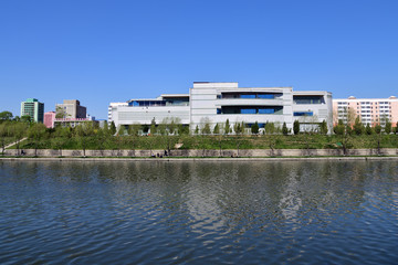 Obraz premium North Korea, Pyongyang architecture