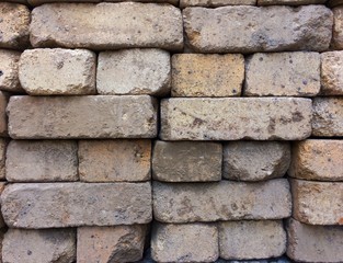 bricks layout, Russian bricks, stock texture, Modern closeup. Modern abstract background. Grunge texture. Space wallpaper.