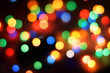 abstract bokeh background colorful