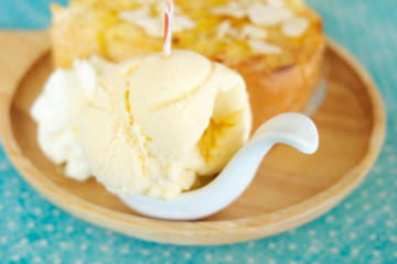 Close up of ice cream