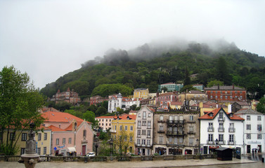 Fototapeta premium colorful houses in portugal