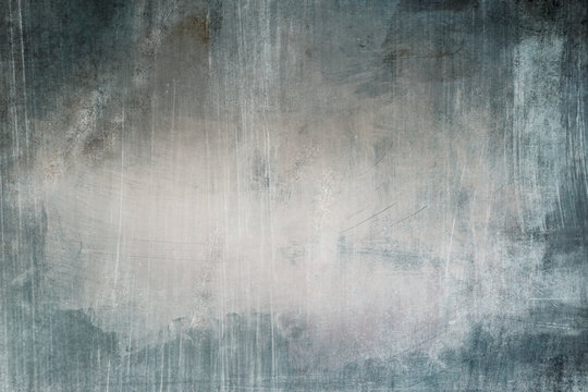 Old blue grungy background or texture