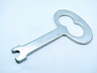 A picture of bottle cap opener isolated on white background