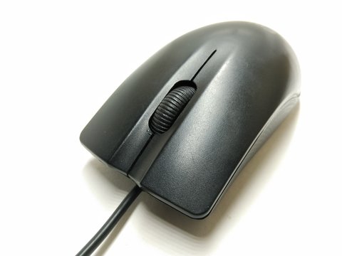 A picture of computer mouse isolated on white background