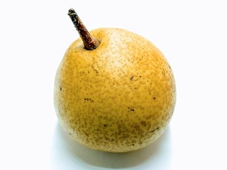 A picture of pear isolated on white background