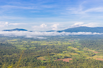 Beautiful view mountains image for background, Landscape nature background.