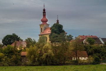 HOLANY, CZECH REPUBLIC old church