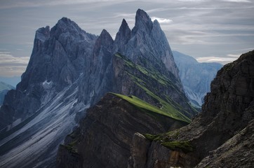 Beautiful alpine mountain