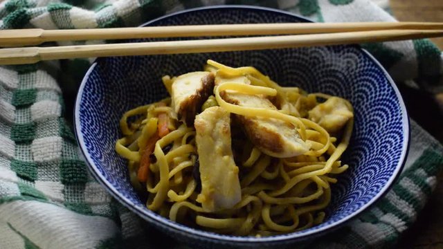 Bami Goreng Indonesian noodles 인도네시아 요리  ft8108_0089 Cucina indonesiana 印度炒麵