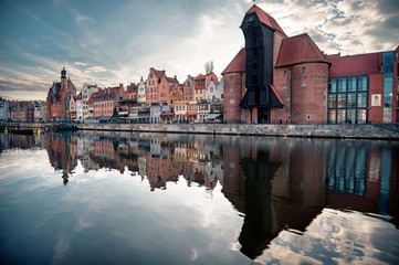 Gdańsk historic waterfront