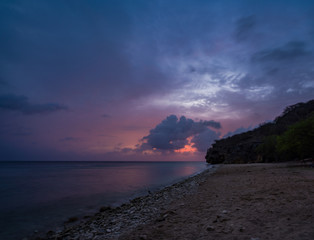  Bonfire on the beach   Views around the small Caribbean island of Curacao