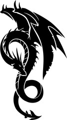 Dragon Side Silhouette