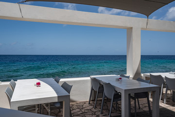    Views around the small Caribbean island of Curacao