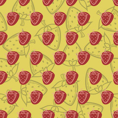 Cute Strawberry Patter