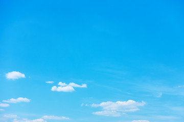 Sky background with copy-space
