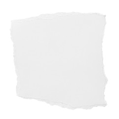 white paper ripped message torn