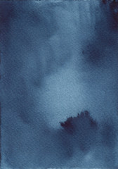 indigo watercolor wet paint backdrop © Alunya Kot