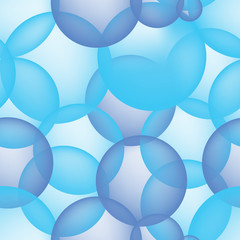 Transparent Party Balloon or Bubbles On White Background