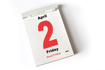 2. April 2021  Good Friday