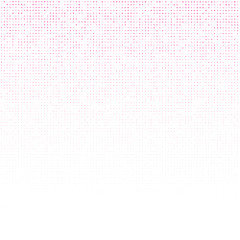 White background with pink points 