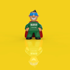 Superhero concept - 3D Illustration