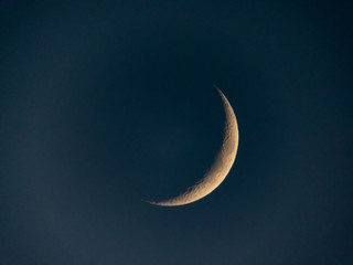 Obraz na płótnie Canvas crescent moon