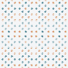 seamless pattern with dots and circles
