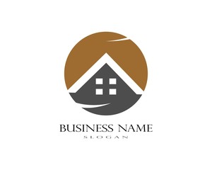 Real Estate , Property and Construction Logo design for business corporate sign . Vector Logo .